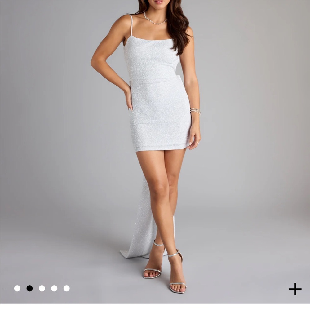 NWT Windsor Bow White Dress